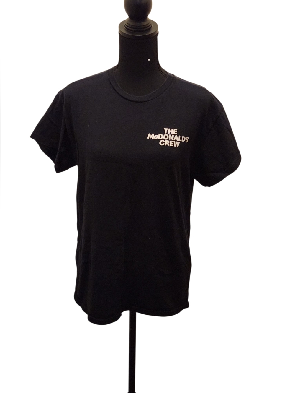 Black 'The McDonald's Crew' Graphic Tee By Gildan